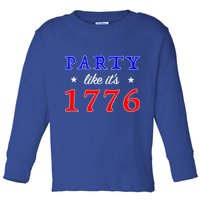 Party Like It's 1776 Toddler Long Sleeve Shirt