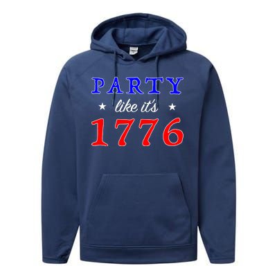 Party Like It's 1776 Performance Fleece Hoodie