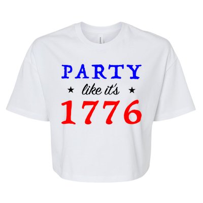 Party Like It's 1776 Bella+Canvas Jersey Crop Tee