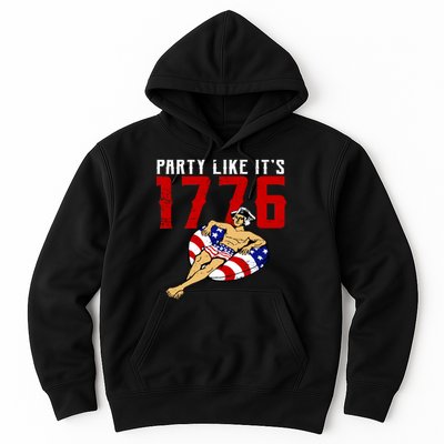 Party Like It's 1776 Patriotic George Washington Hoodie