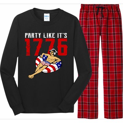 Party Like It's 1776 Patriotic George Washington Long Sleeve Pajama Set