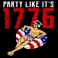 Party Like It's 1776 Patriotic George Washington Flatbill Hat