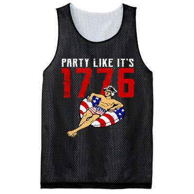 Party Like It's 1776 Patriotic George Washington Mesh Reversible Basketball Jersey Tank