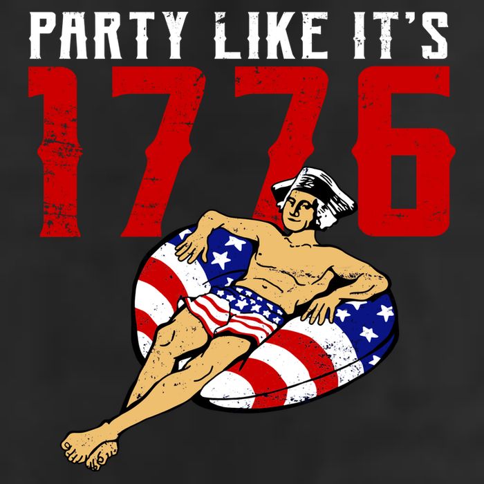 Party Like It's 1776 Patriotic George Washington 25L Jumbo Tote