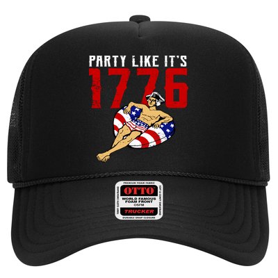 Party Like It's 1776 Patriotic George Washington Trucker Hat