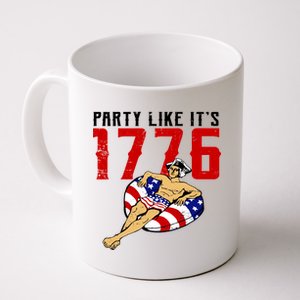 Party Like It's 1776 Patriotic George Washington Coffee Mug