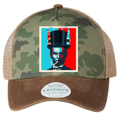 Party With Abe - Abraham Lincoln Drinking Beer Legacy Tie Dye Trucker Hat