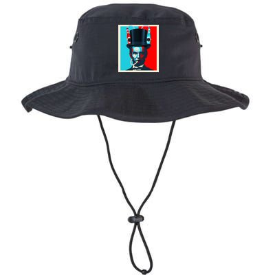 Party With Abe - Abraham Lincoln Drinking Beer Bucket Hat
