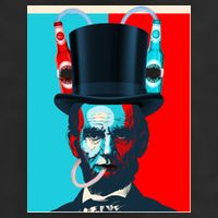 Party With Abe - Abraham Lincoln Drinking Beer Tumbler