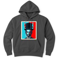 Party With Abe - Abraham Lincoln Drinking Beer Hoodie