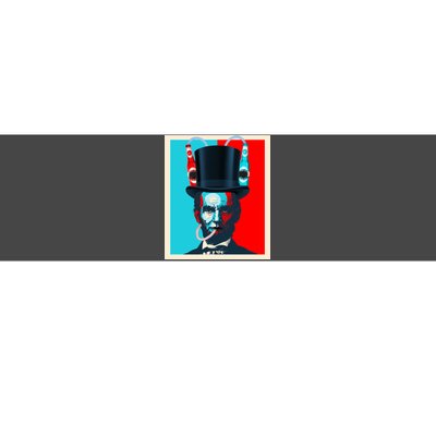 Party With Abe - Abraham Lincoln Drinking Beer Bumper Sticker