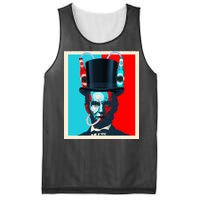 Party With Abe - Abraham Lincoln Drinking Beer Mesh Reversible Basketball Jersey Tank