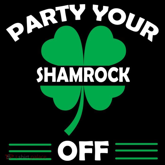 Party Your Shamrock Off Funny Irish Flexfit Unipanel Trucker Cap