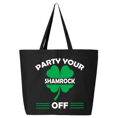 Party Your Shamrock Off Funny Irish 25L Jumbo Tote