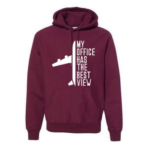 Pilot Airplane Spells Premium Hoodie