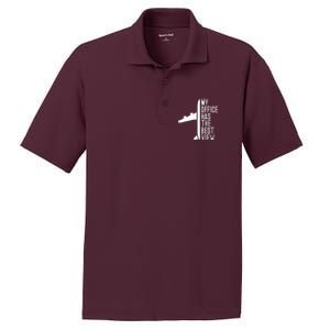 Pilot Airplane Spells PosiCharge RacerMesh Polo