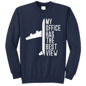 Pilot Airplane Spells Sweatshirt