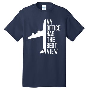 Pilot Airplane Spells Tall T-Shirt