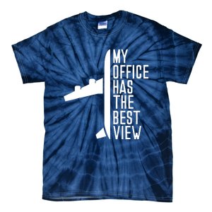 Pilot Airplane Spells Tie-Dye T-Shirt