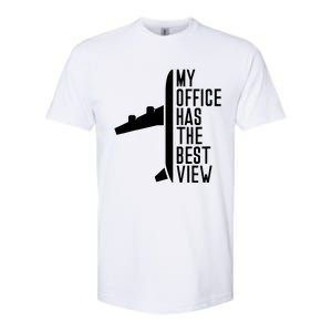 Pilot Airplane Spells Softstyle CVC T-Shirt