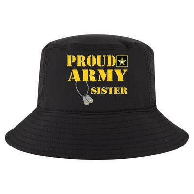 Proud Army Sister Shirts Military Pride Cool Comfort Performance Bucket Hat