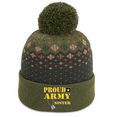 Proud Army Sister Shirts Military Pride The Baniff Cuffed Pom Beanie