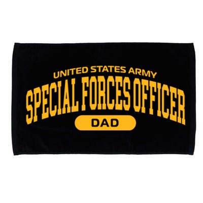 Proud Army Special Forces Officer Dad Cute Gift Microfiber Hand Towel