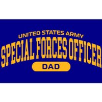 Proud Army Special Forces Officer Dad Cute Gift Bumper Sticker