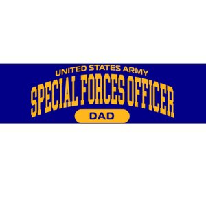 Proud Army Special Forces Officer Dad Cute Gift Bumper Sticker