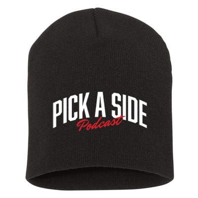 Pick A Side Podcast Short Acrylic Beanie