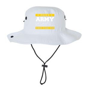 Proud Army Sister Gift My Brother My Hero Cute Gift Legacy Cool Fit Booney Bucket Hat