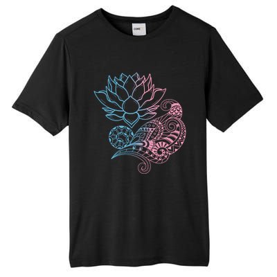 Prana Art Spiritual Yoga Dala Bohemian Lotus Flower Gift Tall Fusion ChromaSoft Performance T-Shirt