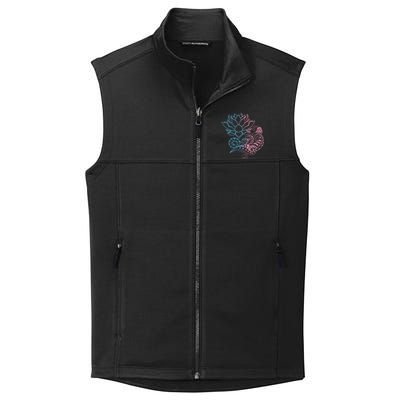 Prana Art Spiritual Yoga Dala Bohemian Lotus Flower Gift Collective Smooth Fleece Vest