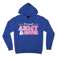 Proud Army Sister Gift Usa Military Sister Gift Cute Gift Hoodie