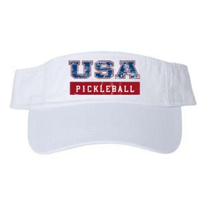 Pickleball American Sports Fan Valucap Bio-Washed Visor