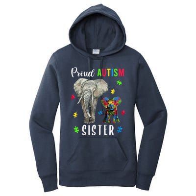 Proud Autism Sisters, Family Pride Autism Awareness Women's Pullover Hoodie