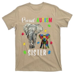 Proud Autism Sisters, Family Pride Autism Awareness T-Shirt