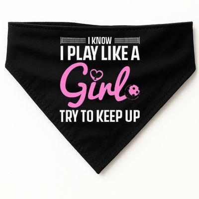 Pickleball Art Stylish Designs for Pickleball Enthusiasts USA-Made Doggie Bandana