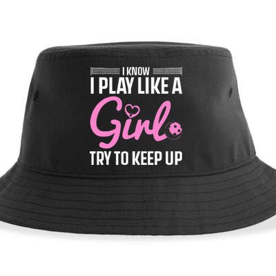 Pickleball Art Stylish Designs for Pickleball Enthusiasts Sustainable Bucket Hat