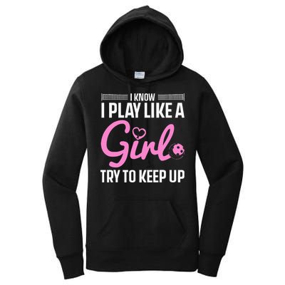 Pickleball Art Stylish Designs for Pickleball Enthusiasts Women's Pullover Hoodie