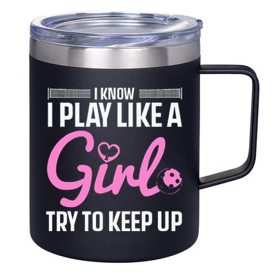 Pickleball Art Stylish Designs for Pickleball Enthusiasts 12oz Stainless Steel Coffee Mug