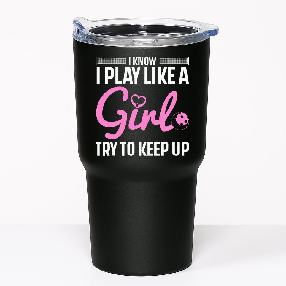 Pickleball Art Stylish Designs for Pickleball Enthusiasts Tumbler