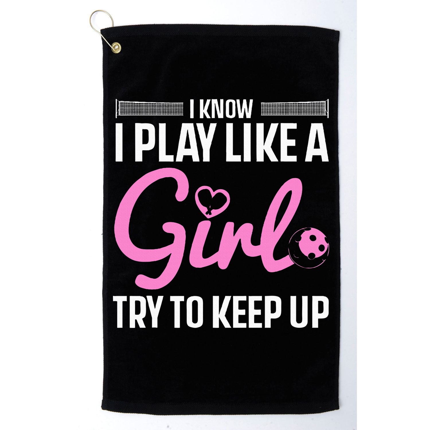 Pickleball Art Stylish Designs for Pickleball Enthusiasts Golf Towel