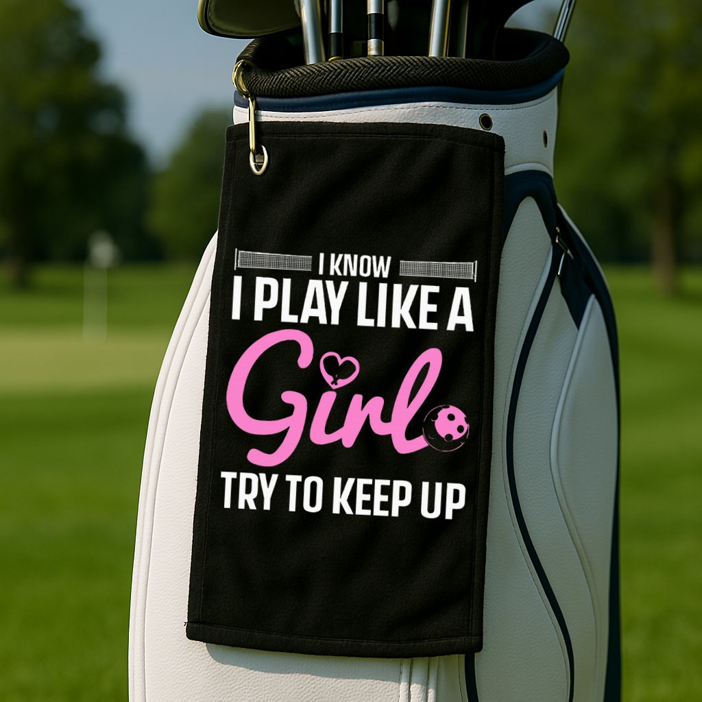 Pickleball Art Stylish Designs for Pickleball Enthusiasts Golf Towel