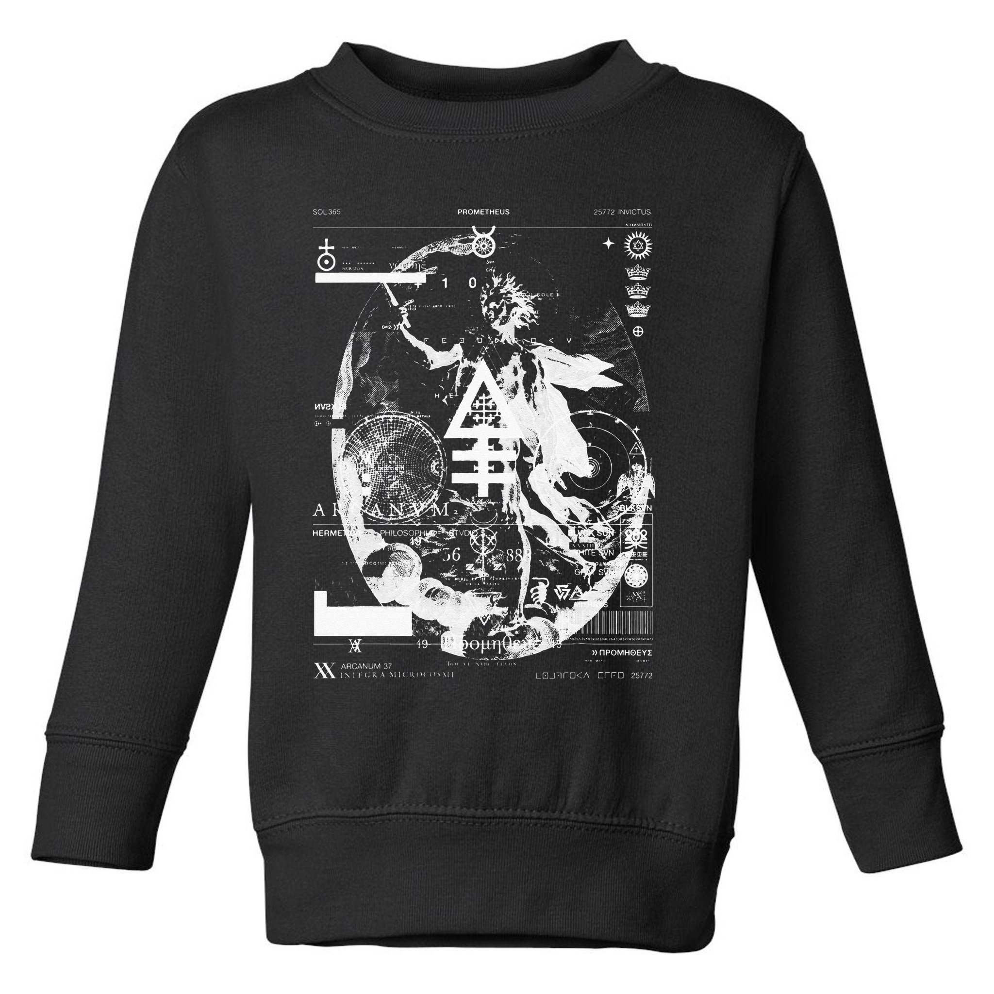 PROMETHEUS Apollo Sun God Sol Invictus Alchemy Occult Toddler Sweatshirt