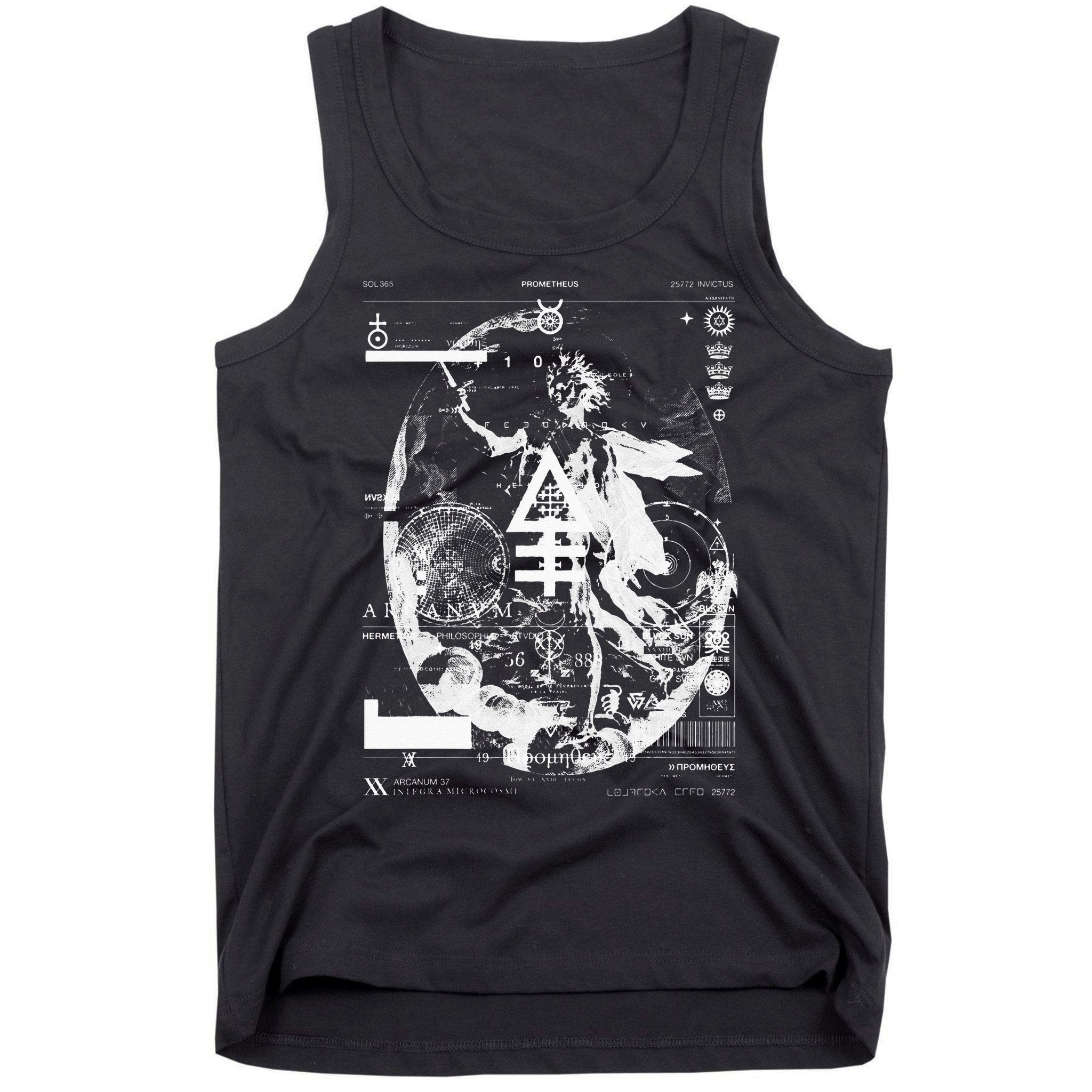 PROMETHEUS Apollo Sun God Sol Invictus Alchemy Occult Tank Top