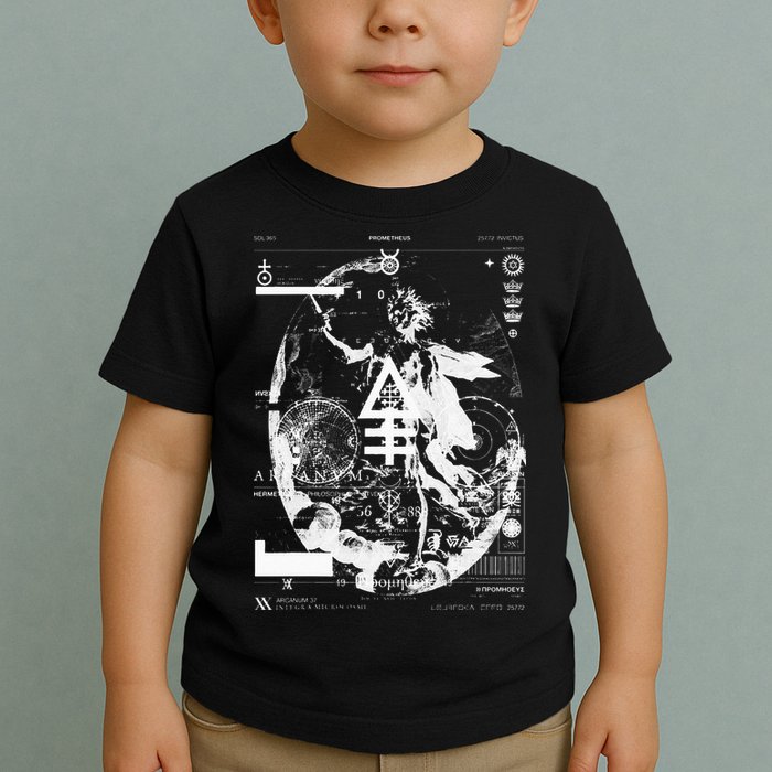 PROMETHEUS Apollo Sun God Sol Invictus Alchemy Occult Toddler T-Shirt