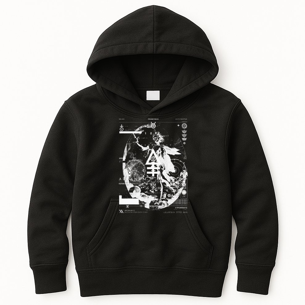 PROMETHEUS Apollo Sun God Sol Invictus Alchemy Occult Kids Hoodie