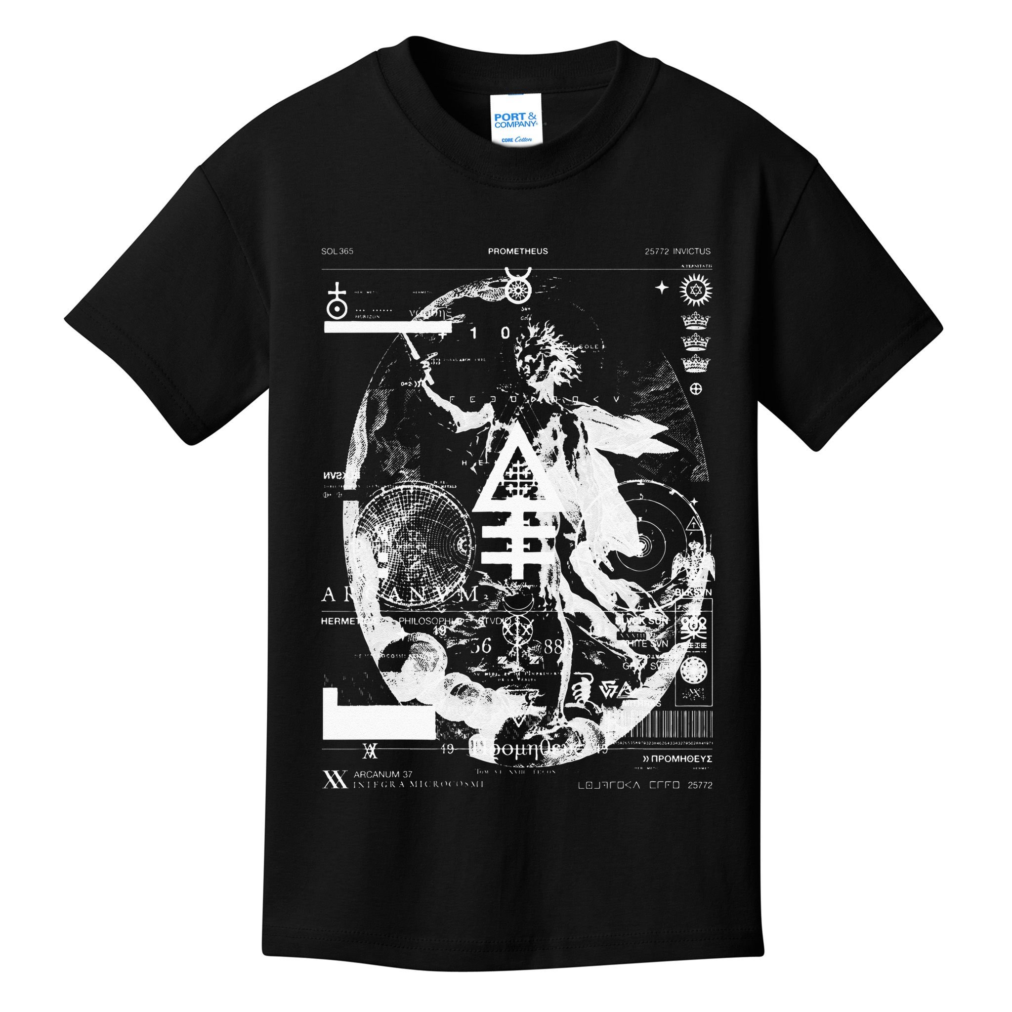 PROMETHEUS Apollo Sun God Sol Invictus Alchemy Occult Kids T-Shirt