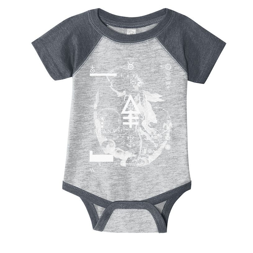 PROMETHEUS Apollo Sun God Sol Invictus Alchemy Occult Infant Baby Jersey Bodysuit